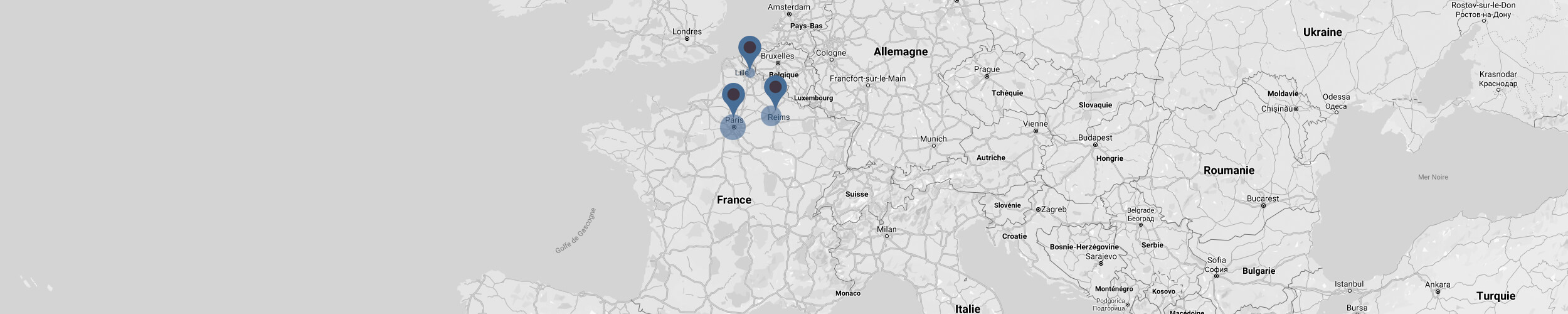 AG Net intervient physiquement sur Paris, Lille, et Reims